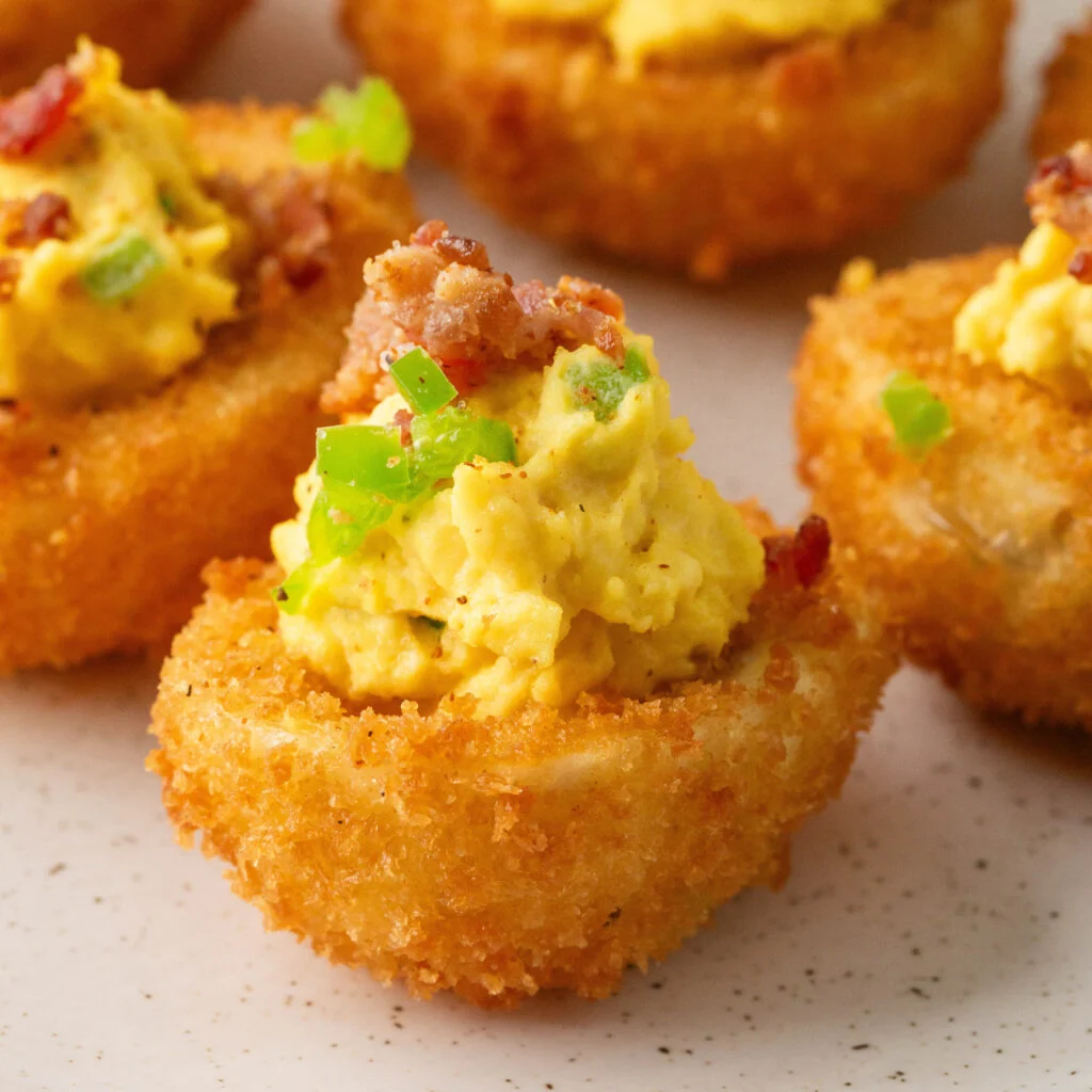 Fried Deviled Eggs